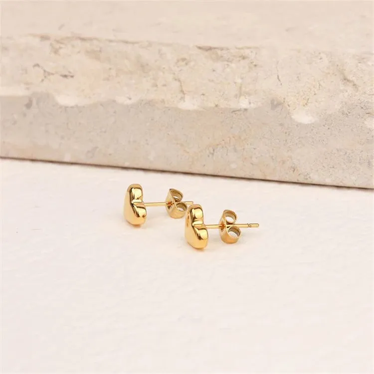 Aiko Gold Earrings