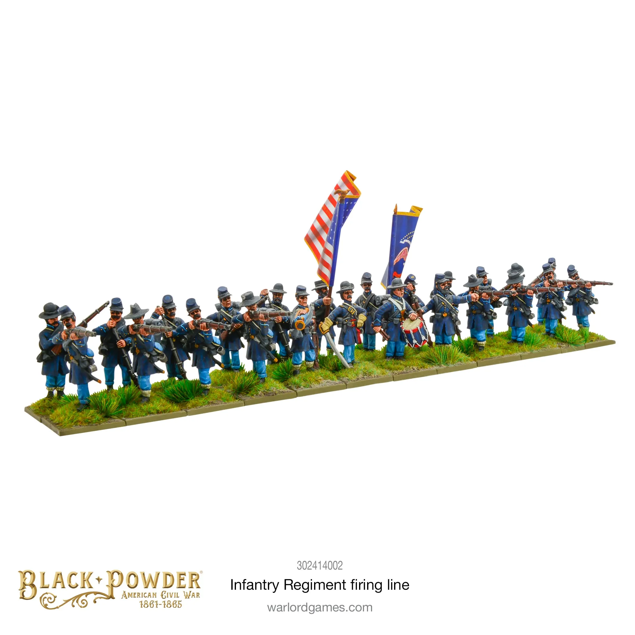 American Civil War: Infantry Regiment Firing Line