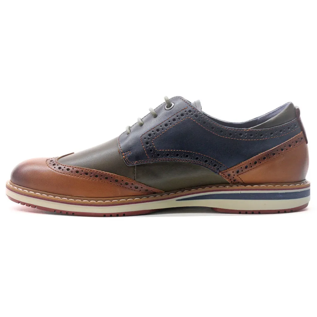 Avila Calfskin Leather Men's Brogue Shoes