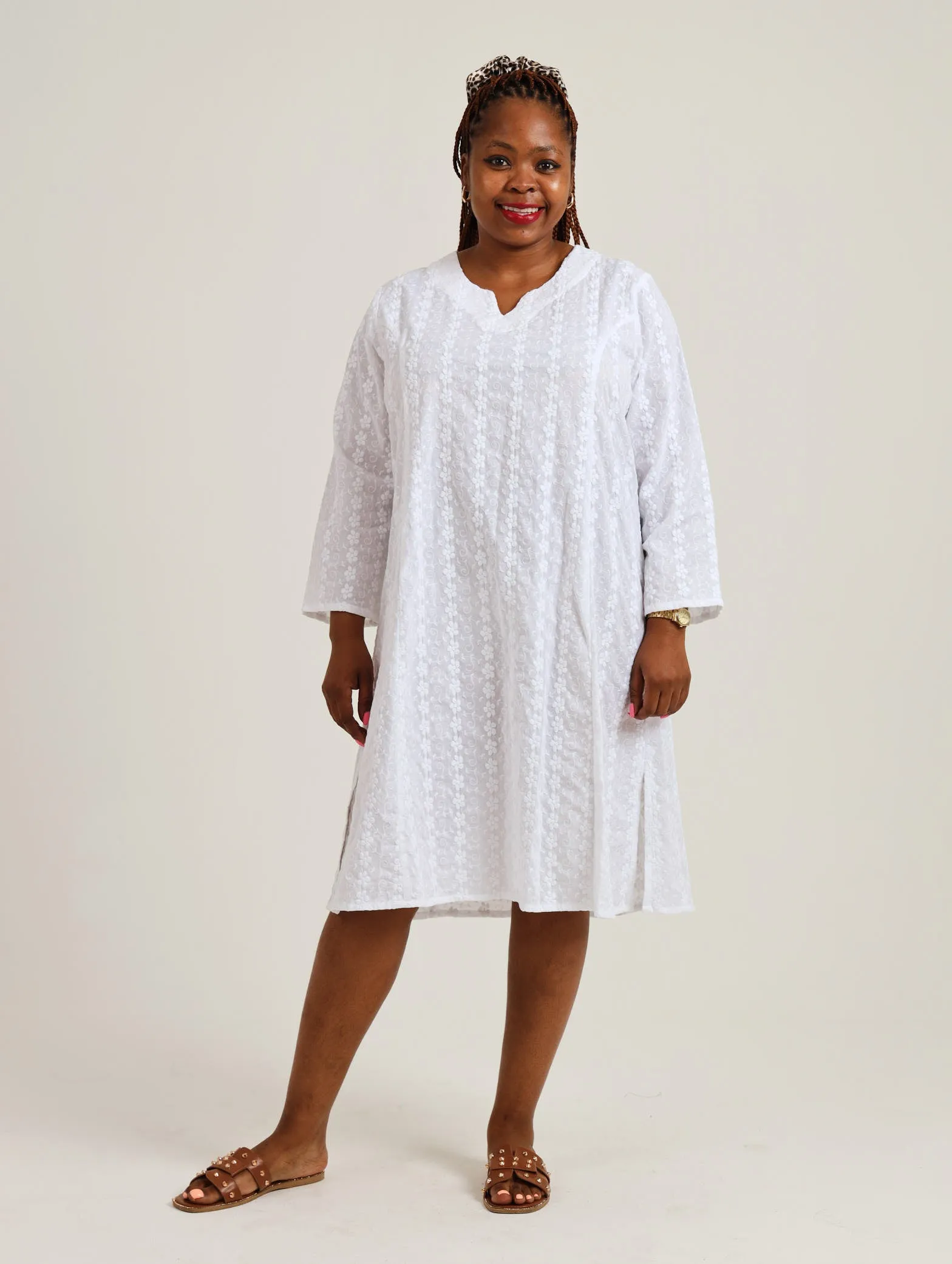 Bamboo Tunic: White