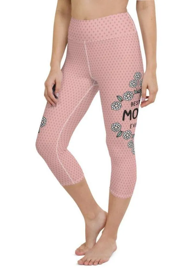 Best Mom Ever Yoga Capris