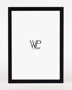 Black Picture Frame (Wood Grain), 11x14" Size Photo Frame