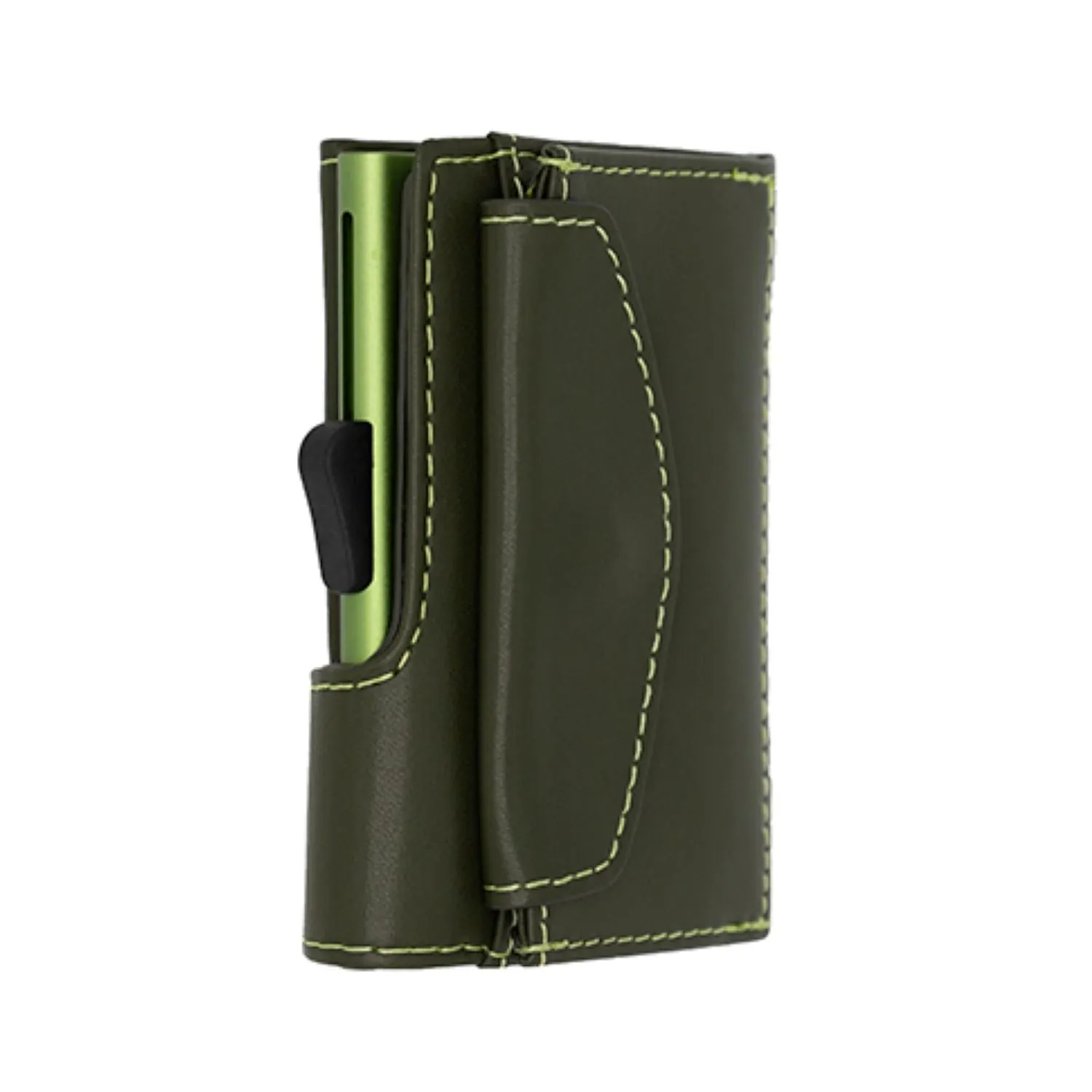 C-Secure Italian Leather Wallet With Coin Pouch