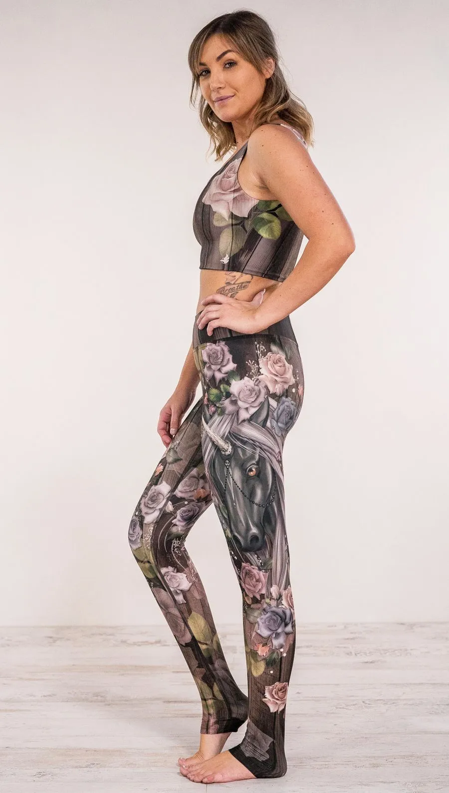 Dark Unicorn - Full Length Triathlon Leggings