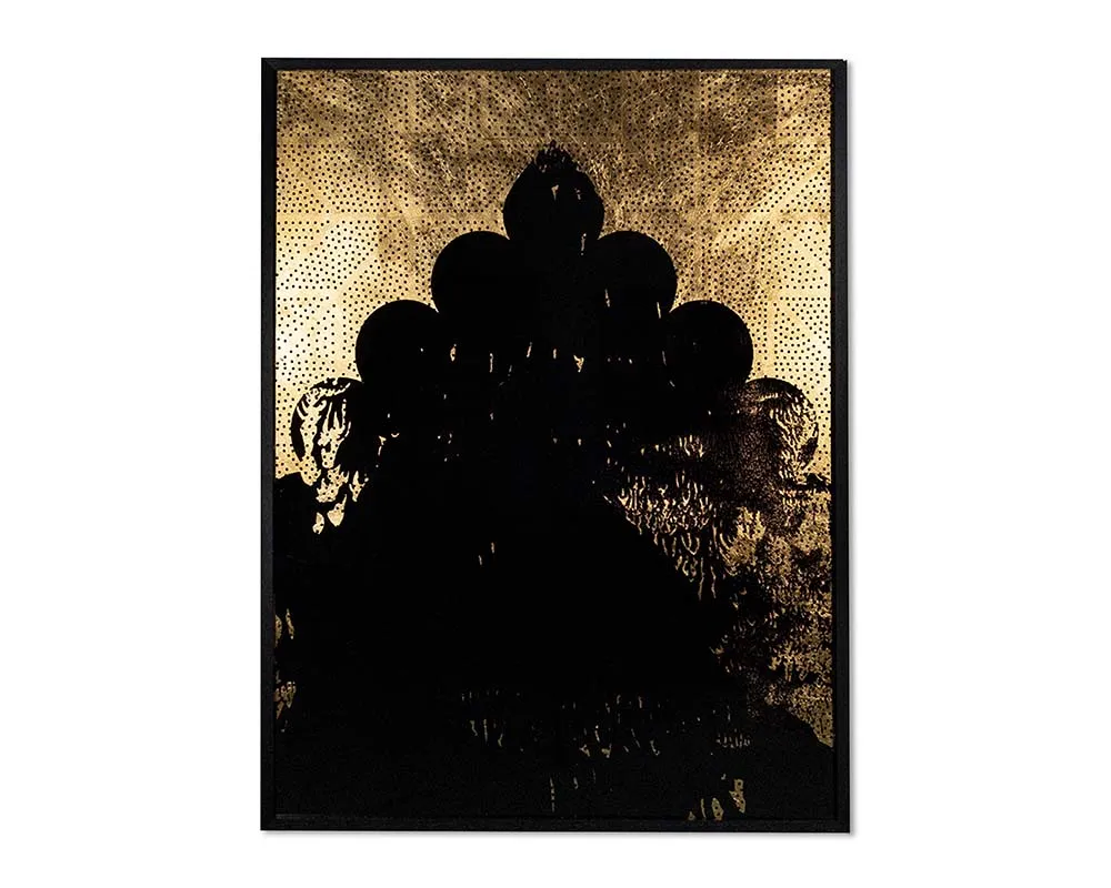 Exotic Nights (set Of 2) - 38" X 48" - Black Frame