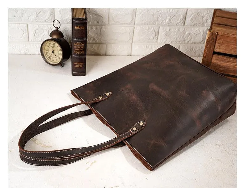 Handcrafted Large Limited Edition Leather Tote Bag | Leather Bag | Leather Purse Crossbody | Gift for Her