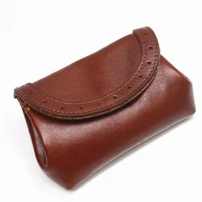 Handmade leather wallet | Vintage style leather purse | Short Wallet small vintage card wallet Coin Pouch for women Handmade