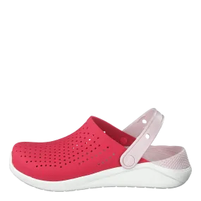 LiteRide Clog Kids Poppy / White