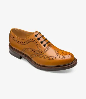 LOAKE Edward Brogue Shoe - Tan