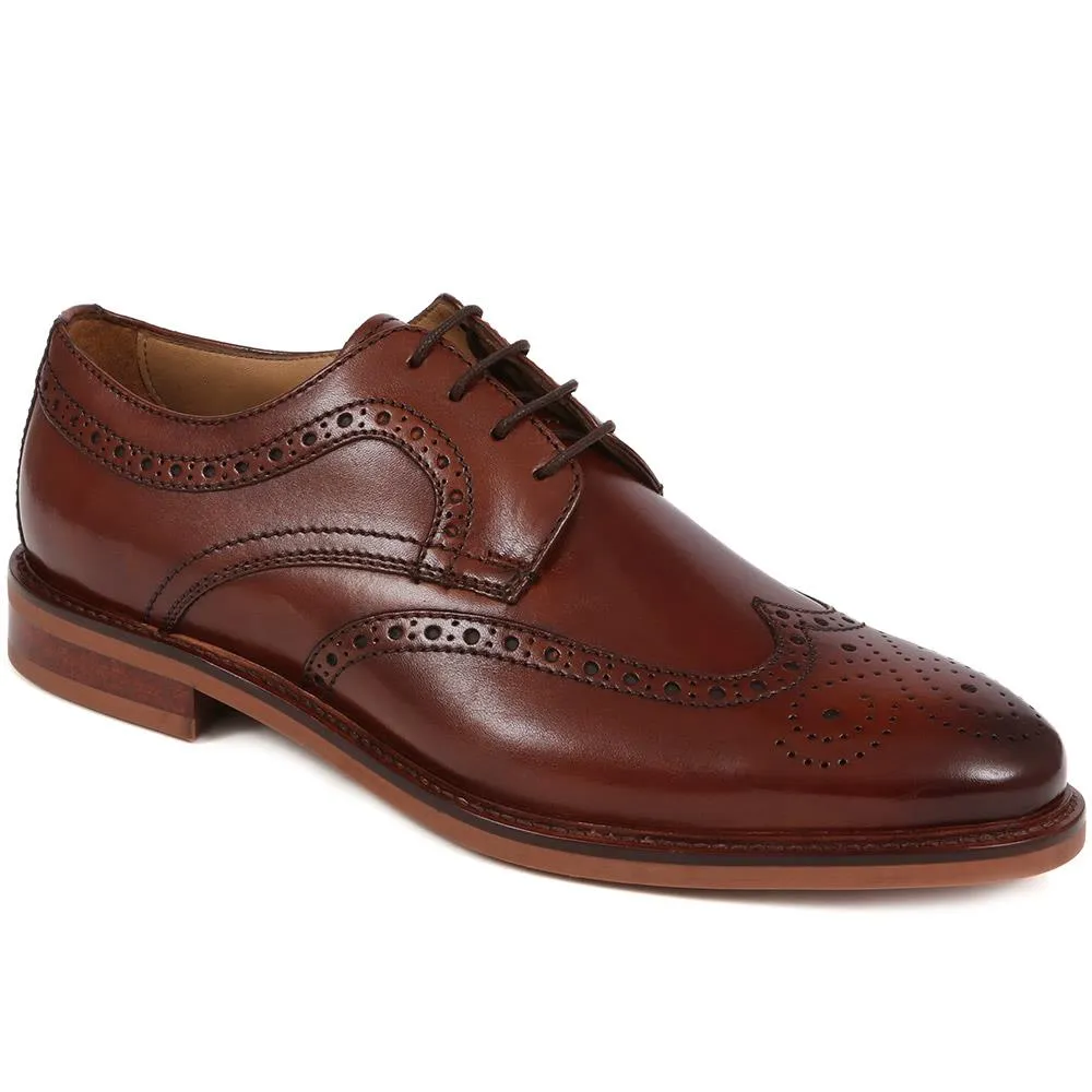 Longwood Suede Derby Brogues - LONGWOOD / 320 482