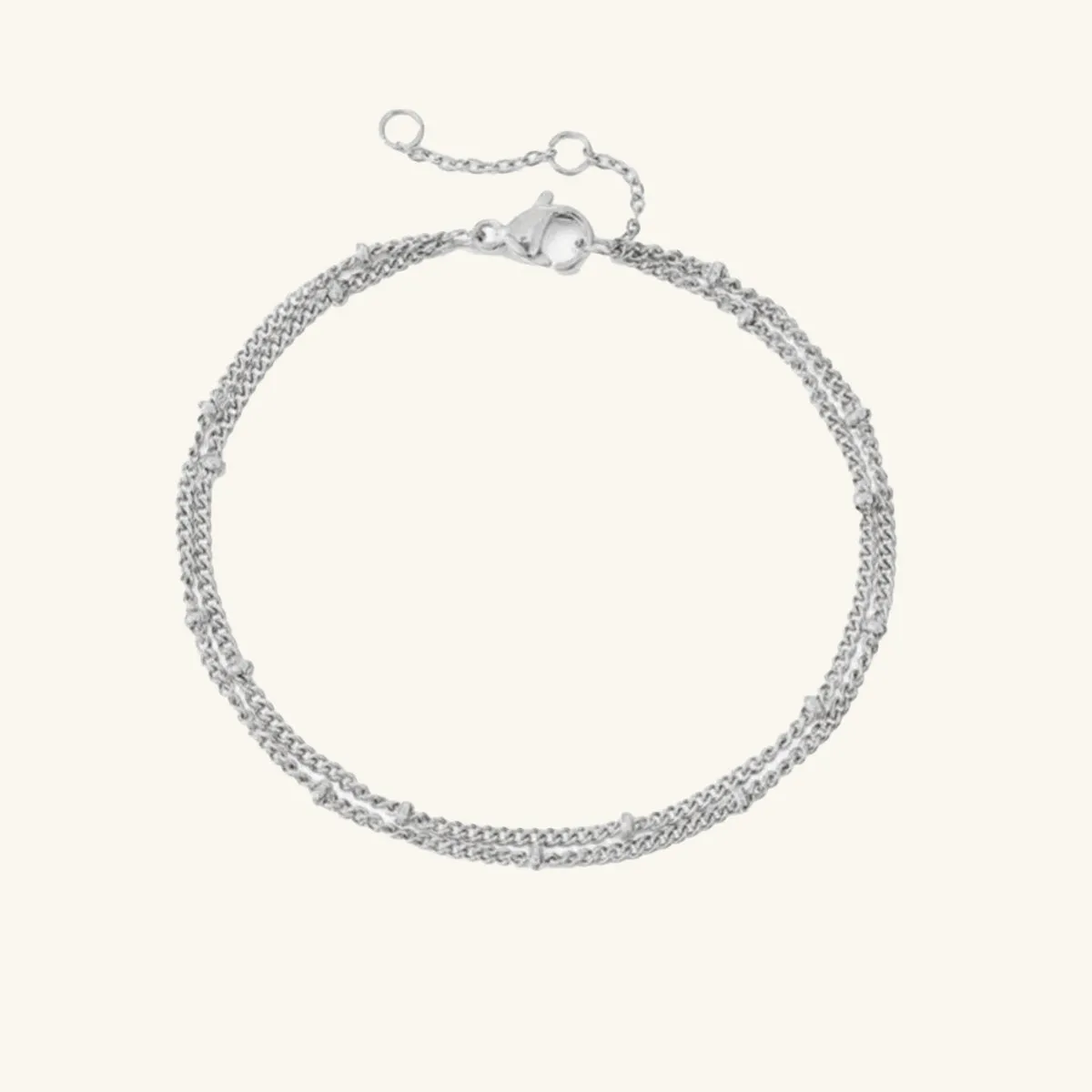 Multilayer Classic Bead Chain Bracelet