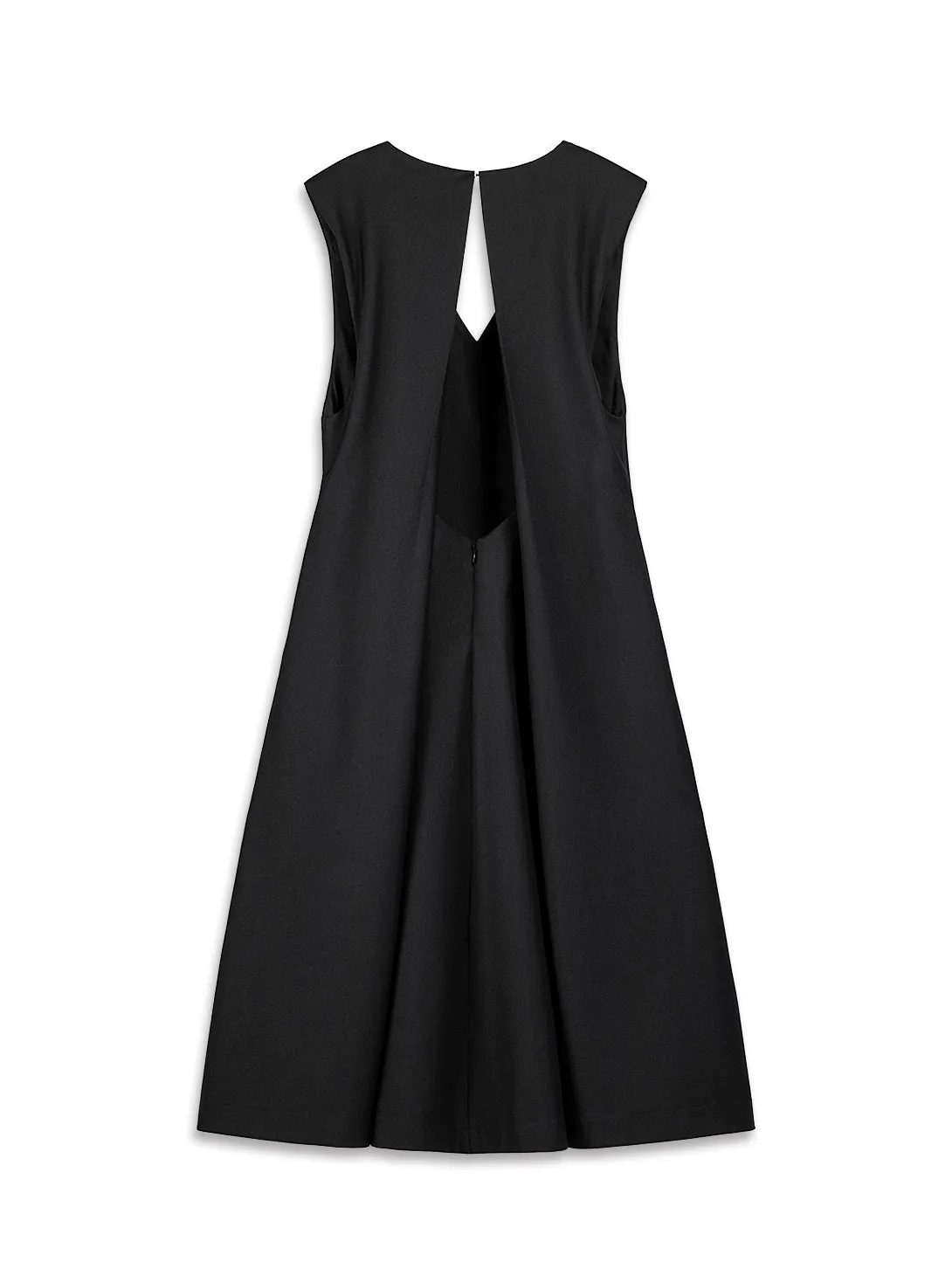 Oval Back Maxi Dress