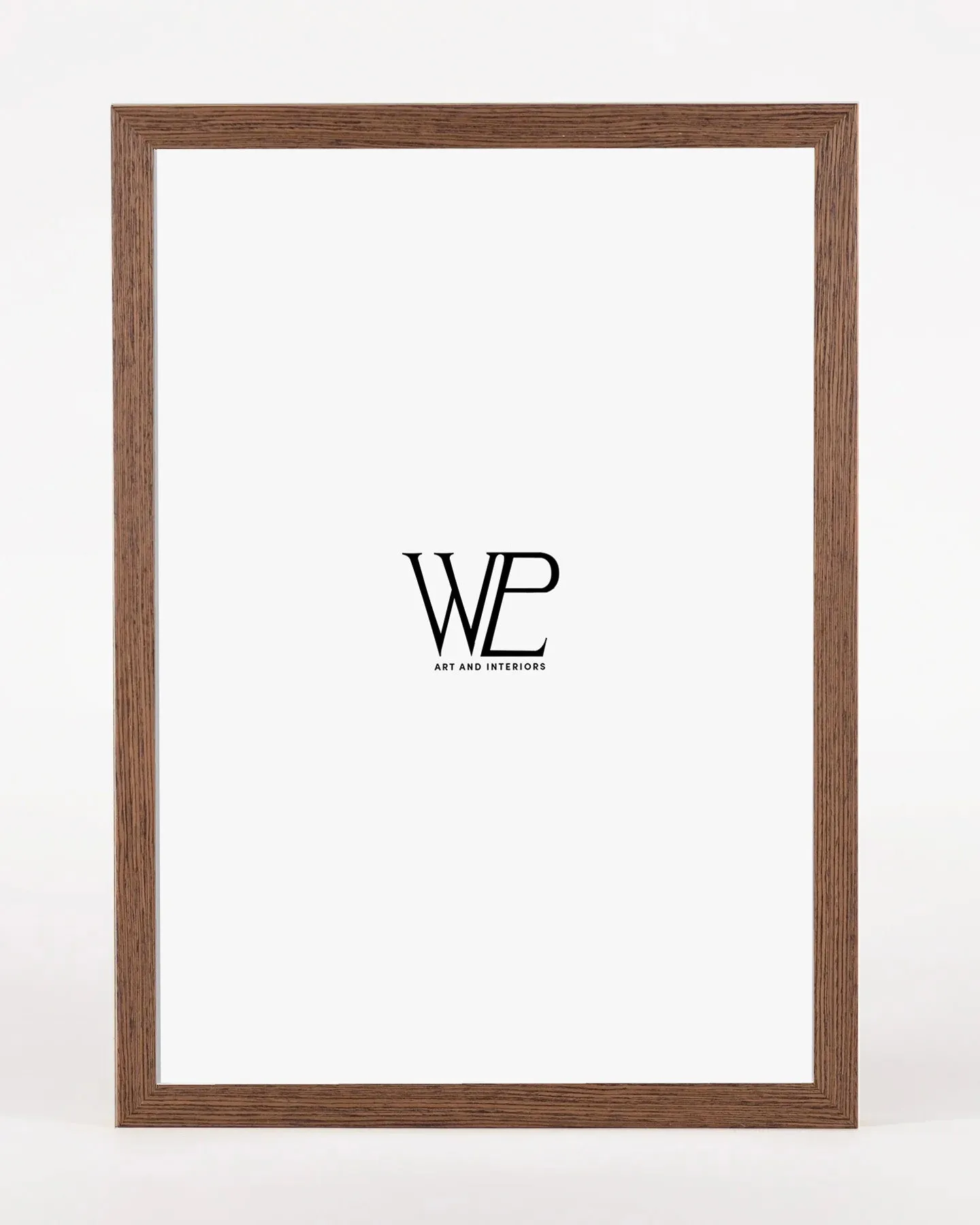 Premium Light Walnut Picture Frame, A2 Size Photo Frame