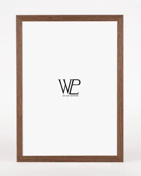 Premium Light Walnut Picture Frame, A2 Size Photo Frame