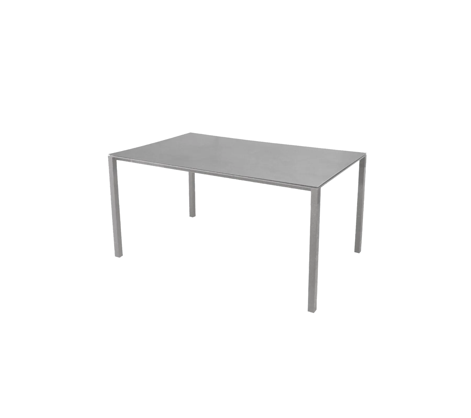 Pure dining table, 150x90 cm