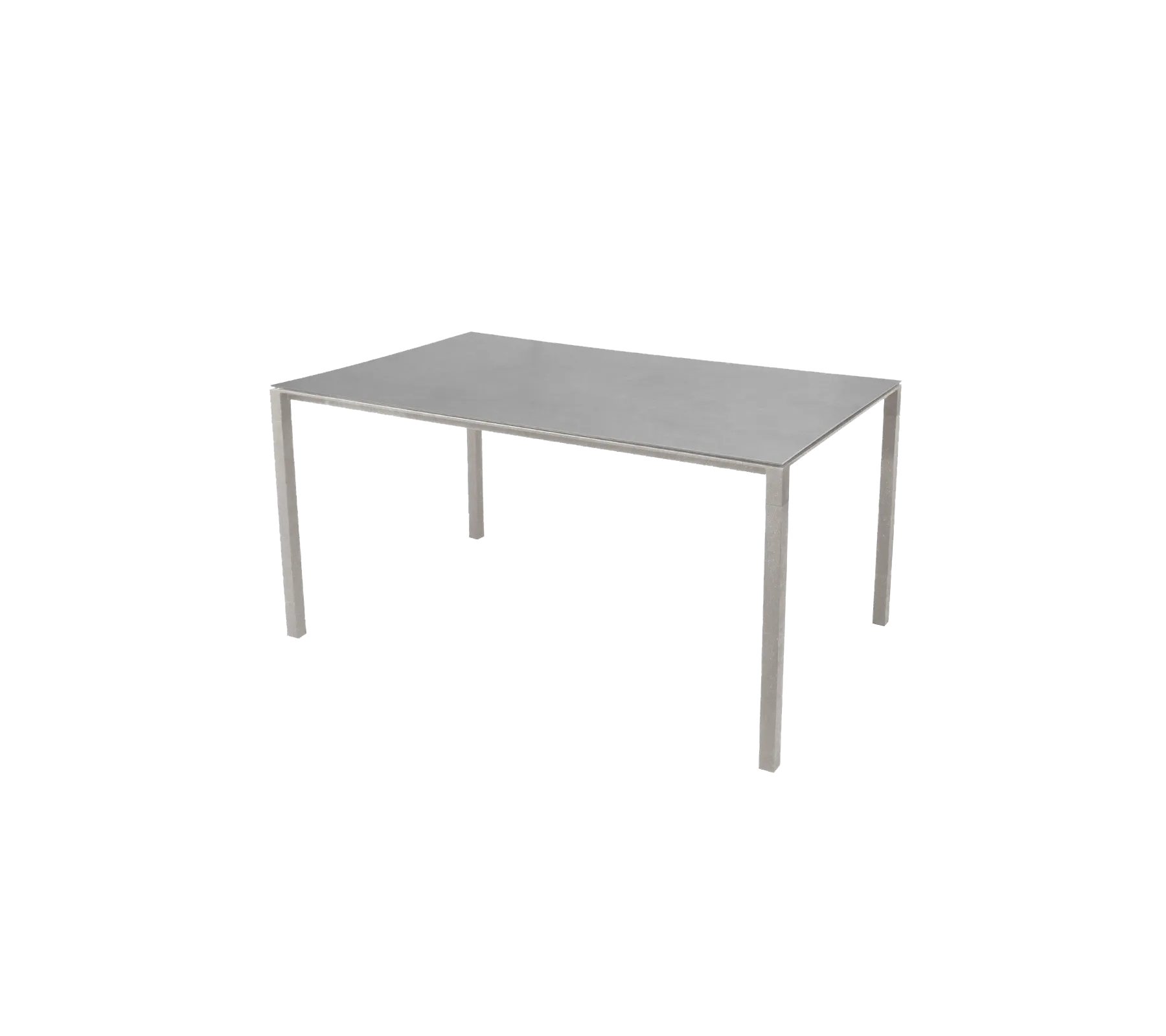 Pure dining table, 150x90 cm