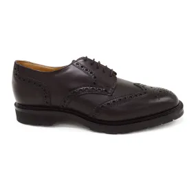 SOLOVAIR Premium Gibson Brogue Shoe -Burgundy