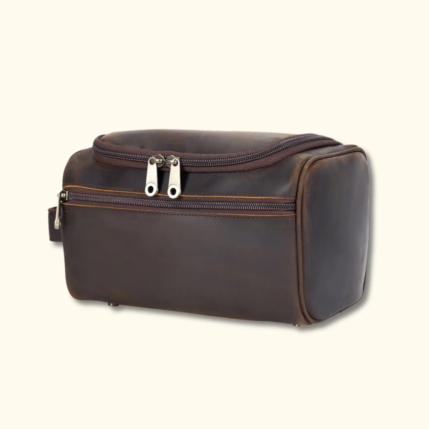 The High Plains - Leather Toiletry Bag