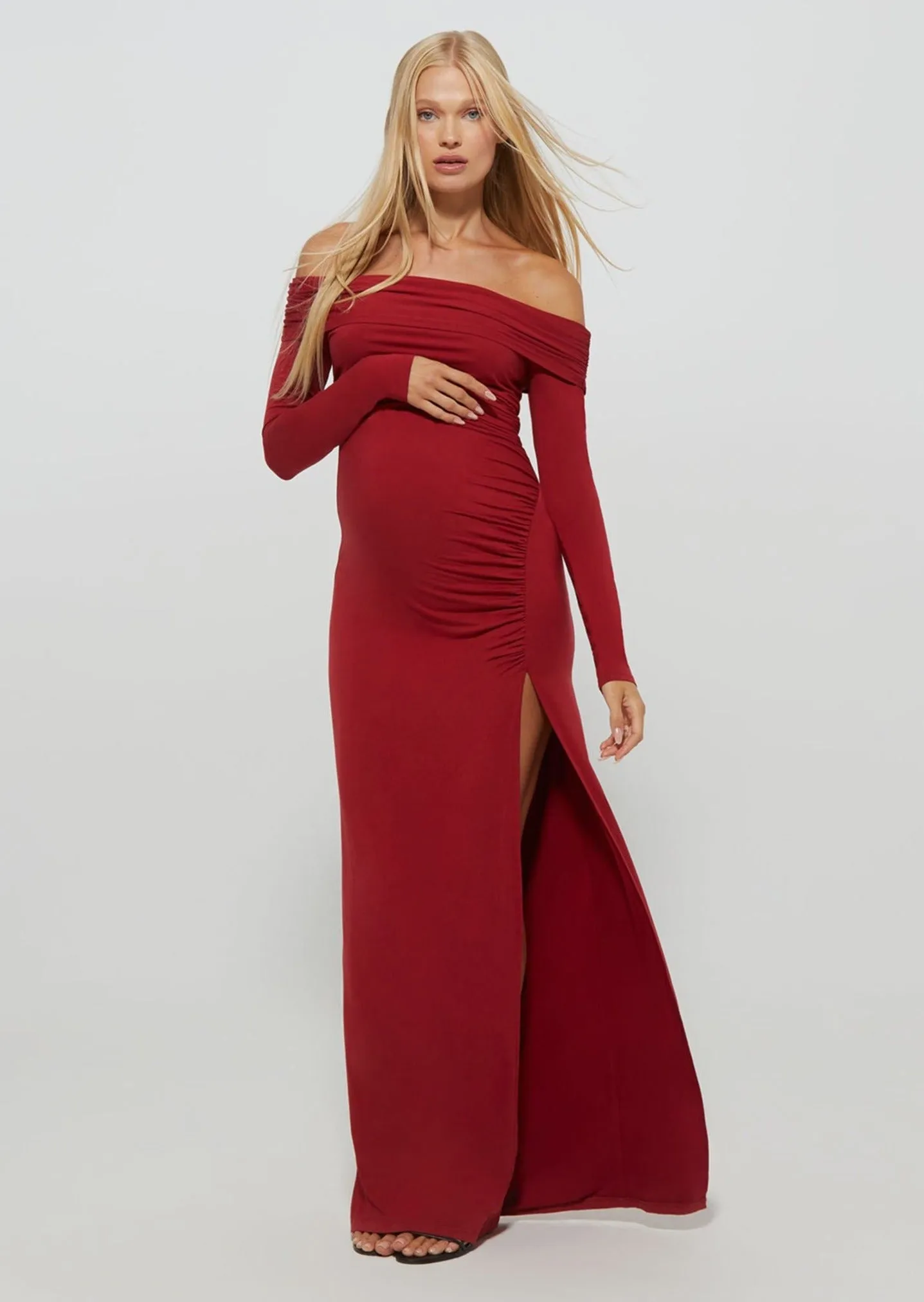 The Off The Shoulder Evening Dress