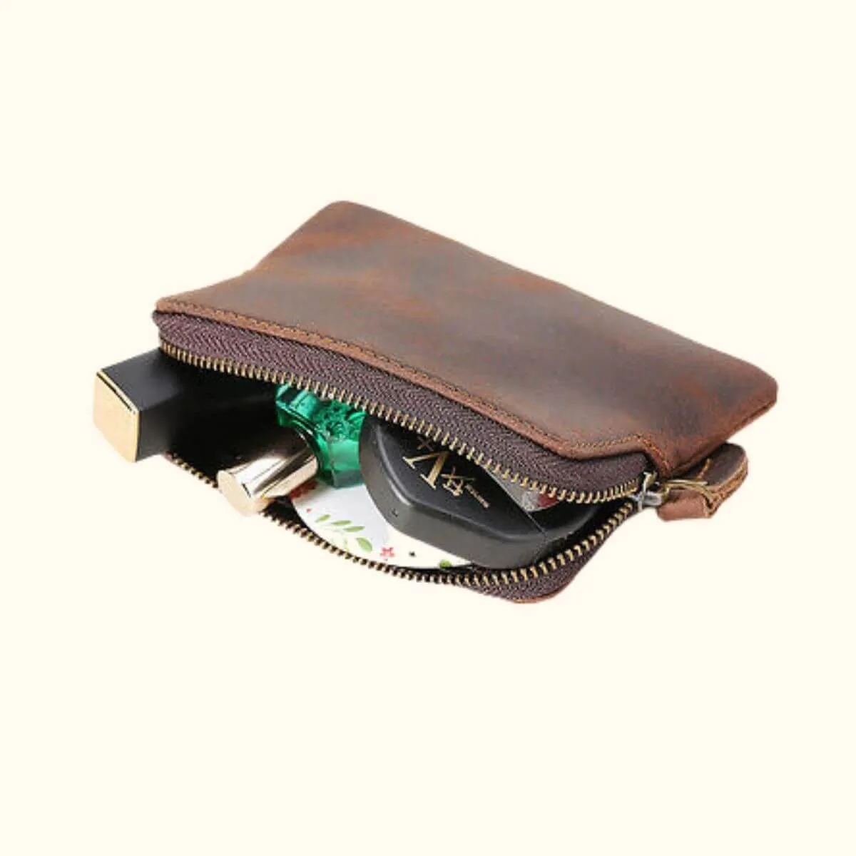 The Raven - Leather Wallet Bag